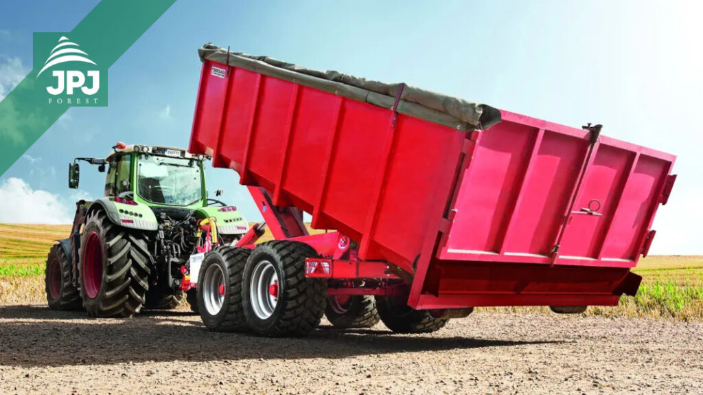 Traktorový nosič kontejnerů Bigab 12-15